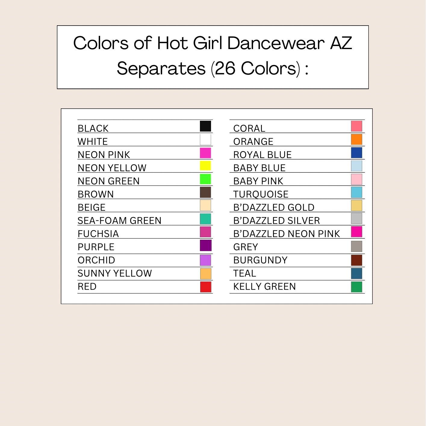 GAR101- Plain Garter